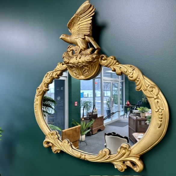 Ornate Bird Mirror